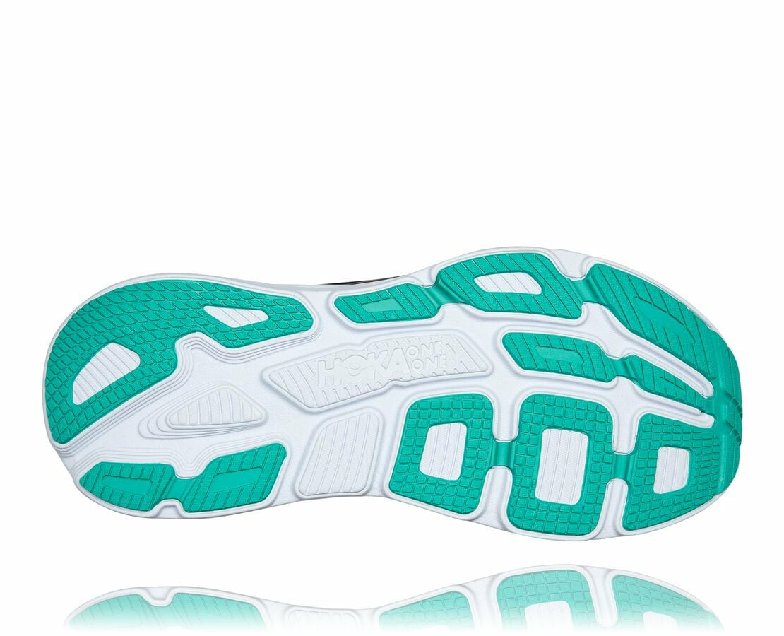HOKA Black / Atlantis - Men's Bondi 7