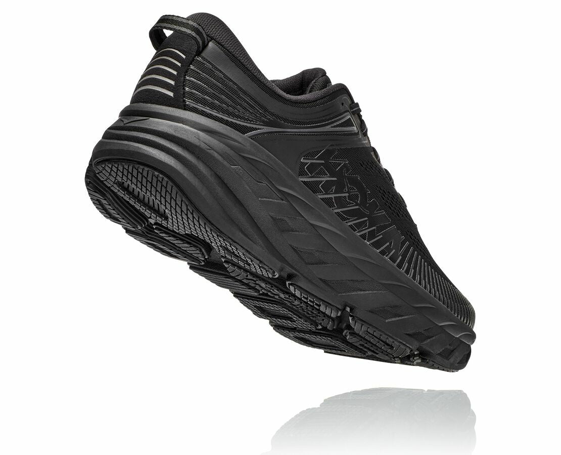 HOKA Black / Black - Men's Bondi 7