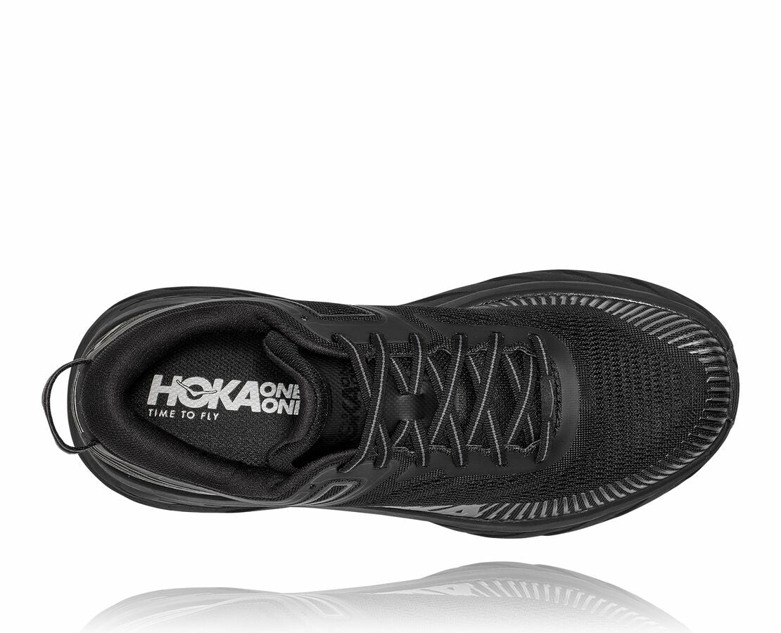 HOKA Black / Black - Men's Bondi 7