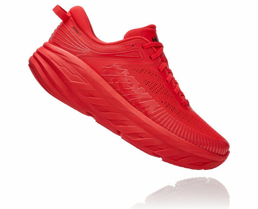 HOKA High Risk Red / Black - Men's Bondi 7