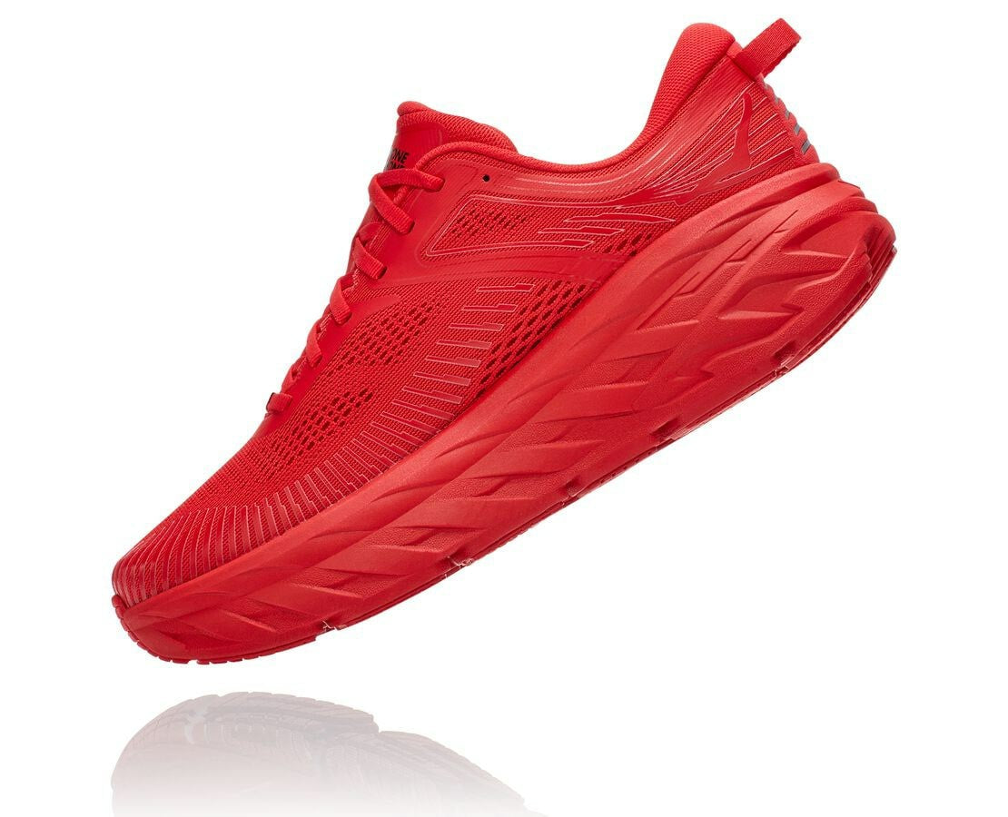 HOKA High Risk Red / Black - Men's Bondi 7