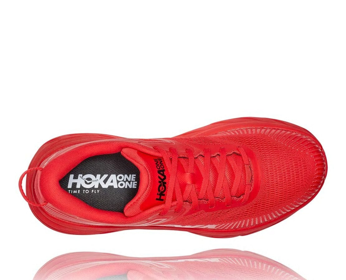 HOKA High Risk Red / Black - Men's Bondi 7