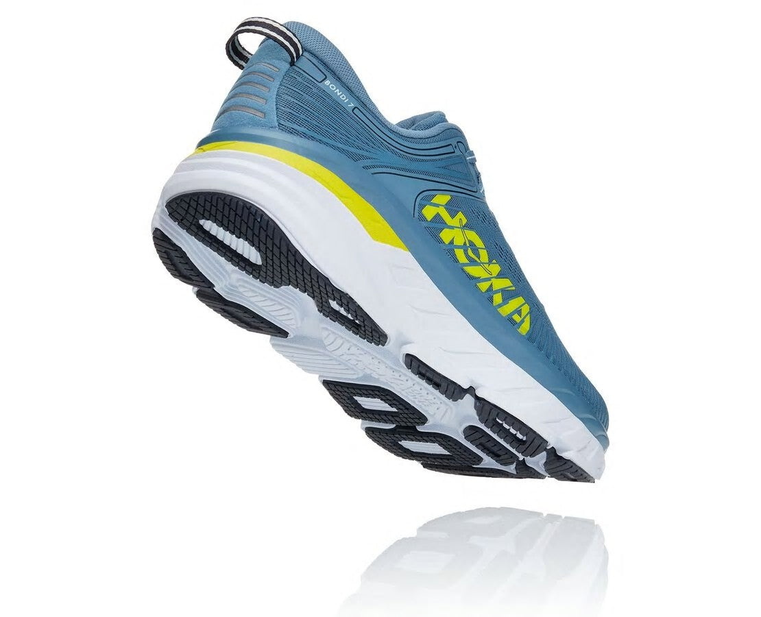 HOKA Provincial Blue / Citrus - Men's Bondi 7