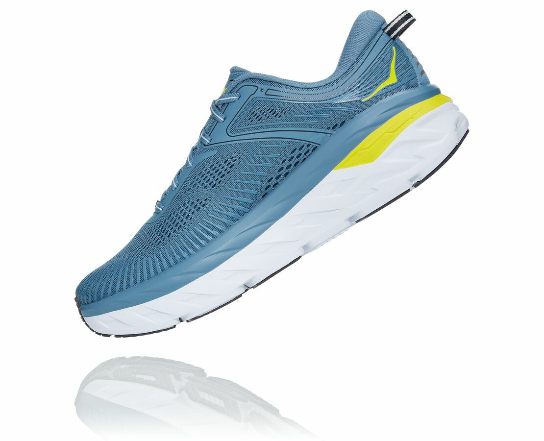 HOKA Provincial Blue / Citrus - Men's Bondi 7