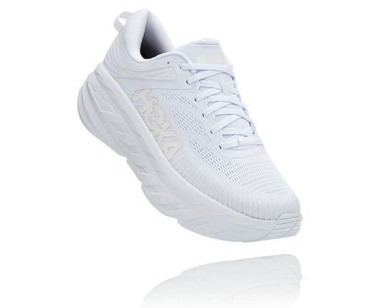 HOKA White / White - Men's Bondi 7