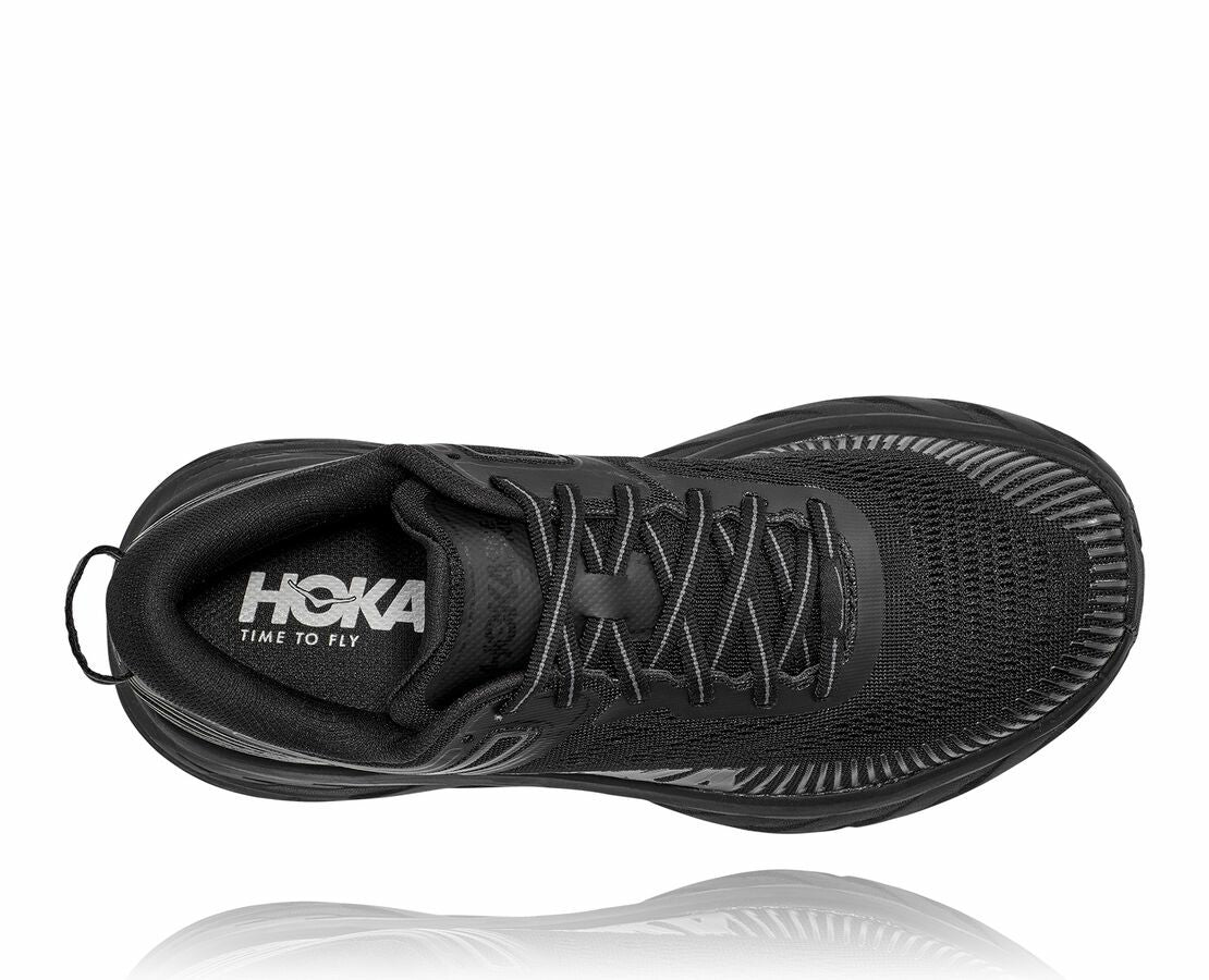HOKA Black / Black - Women's Bondi 7