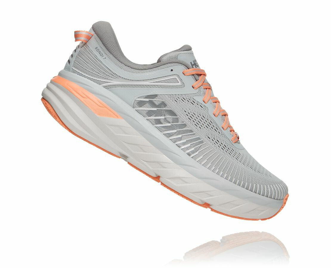 HOKA Harbor Mist / Sharkskin - Women's Bondi 7