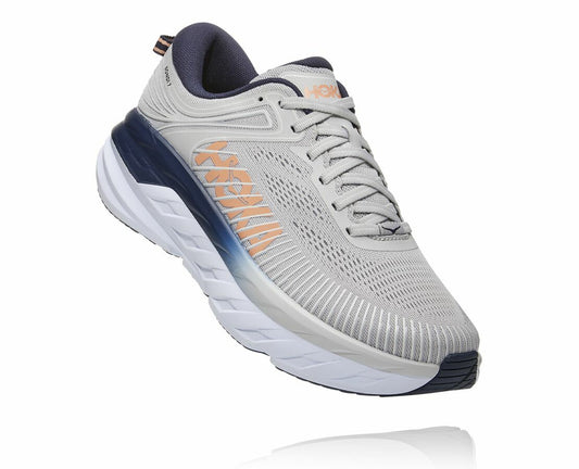 HOKA Lunar Rock / Black Iris - Women's Bondi 7