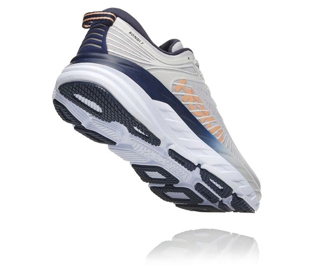 HOKA Lunar Rock / Black Iris - Women's Bondi 7
