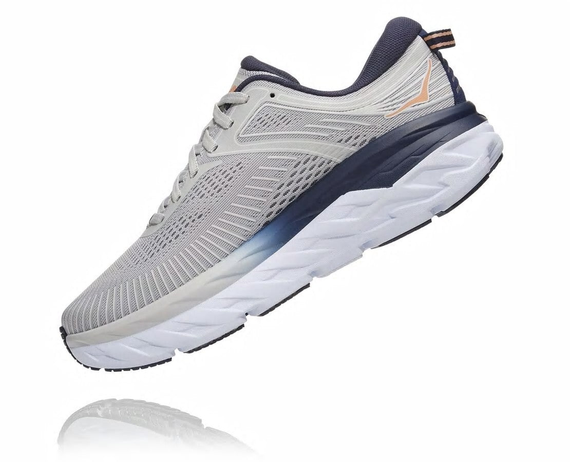 HOKA Lunar Rock / Black Iris - Women's Bondi 7