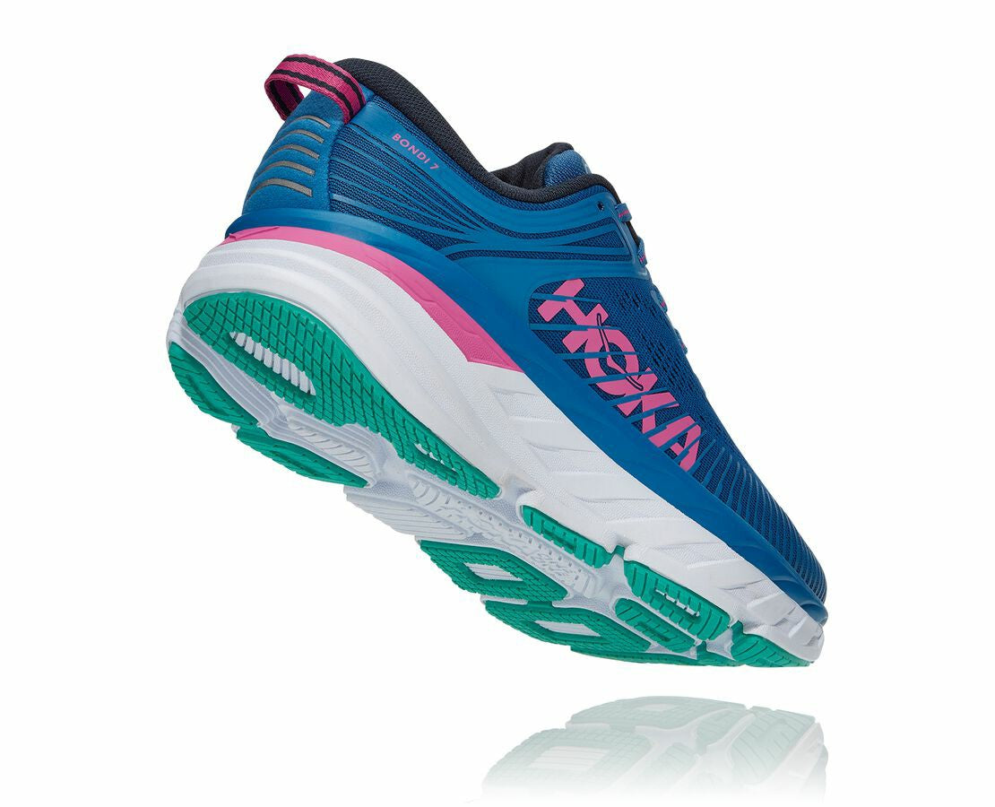 HOKA Vallarta Blue / Phlox Pink - Women's Bondi 7