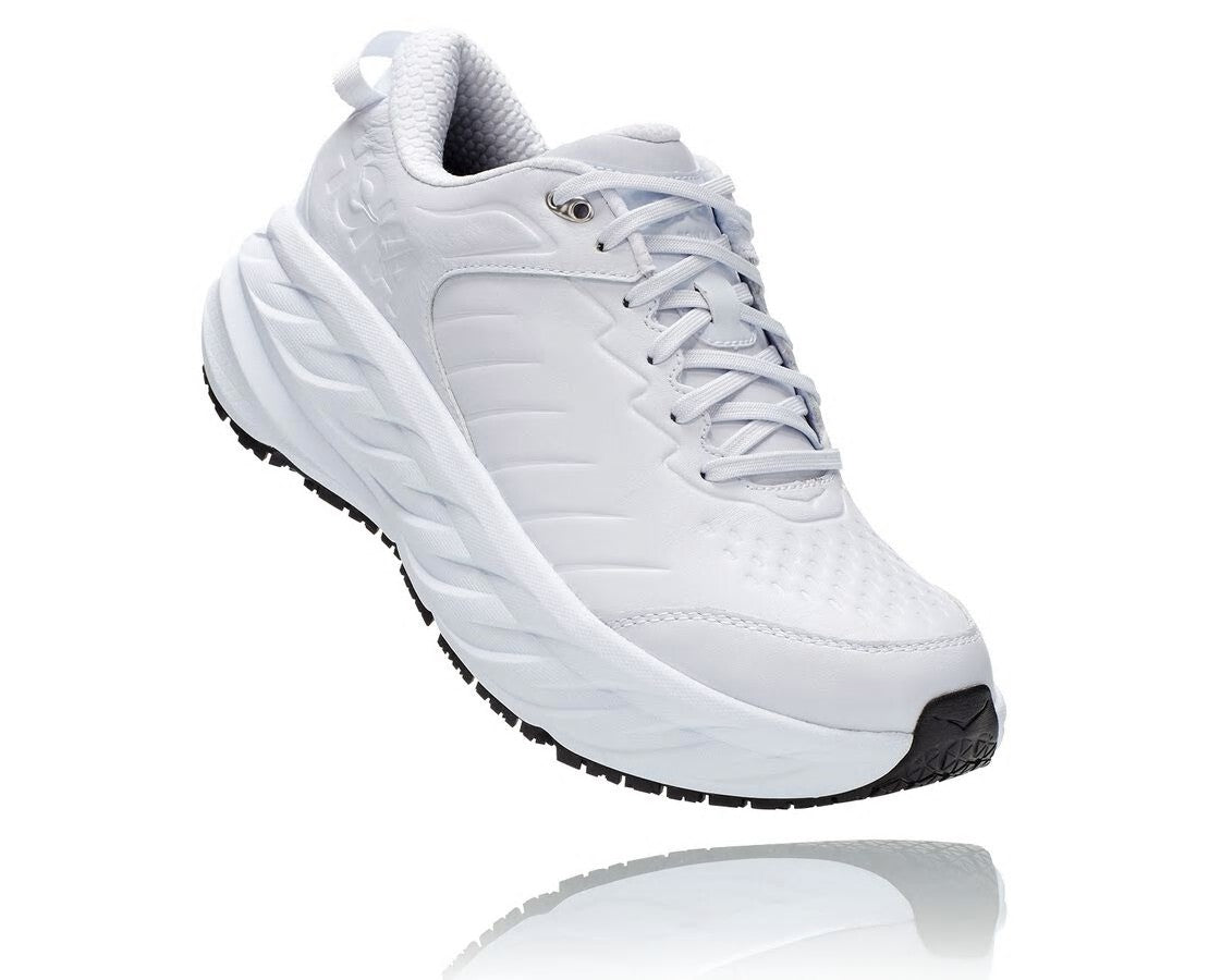 HOKA White / White - Men's Bondi Sr