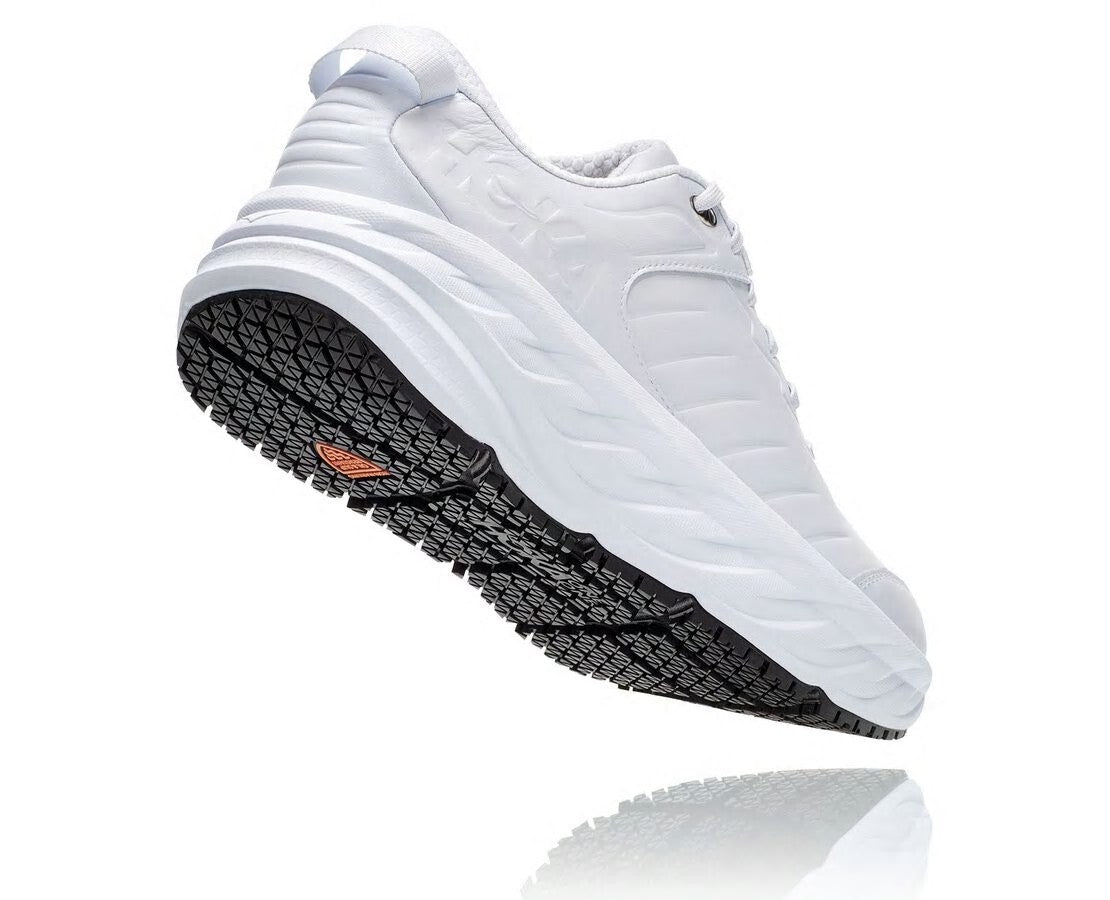 HOKA White / White - Men's Bondi Sr