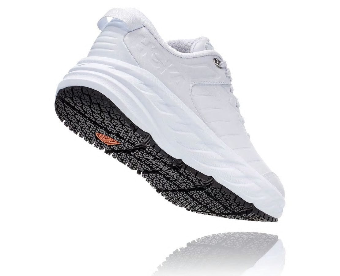 HOKA White - Women's Bondi Sr