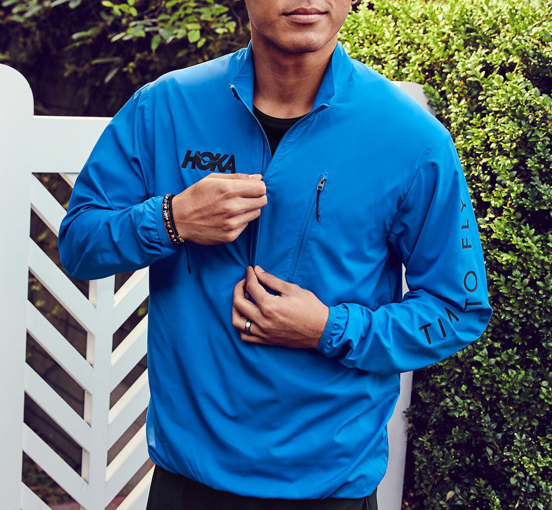 HOKA Imperial Blue - Men's Wind-Resistant Jacket
