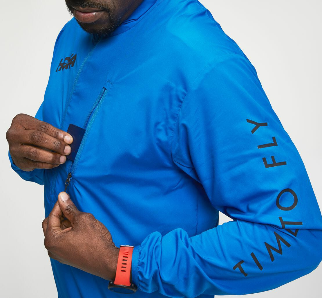HOKA Imperial Blue - Men's Wind-Resistant Jacket
