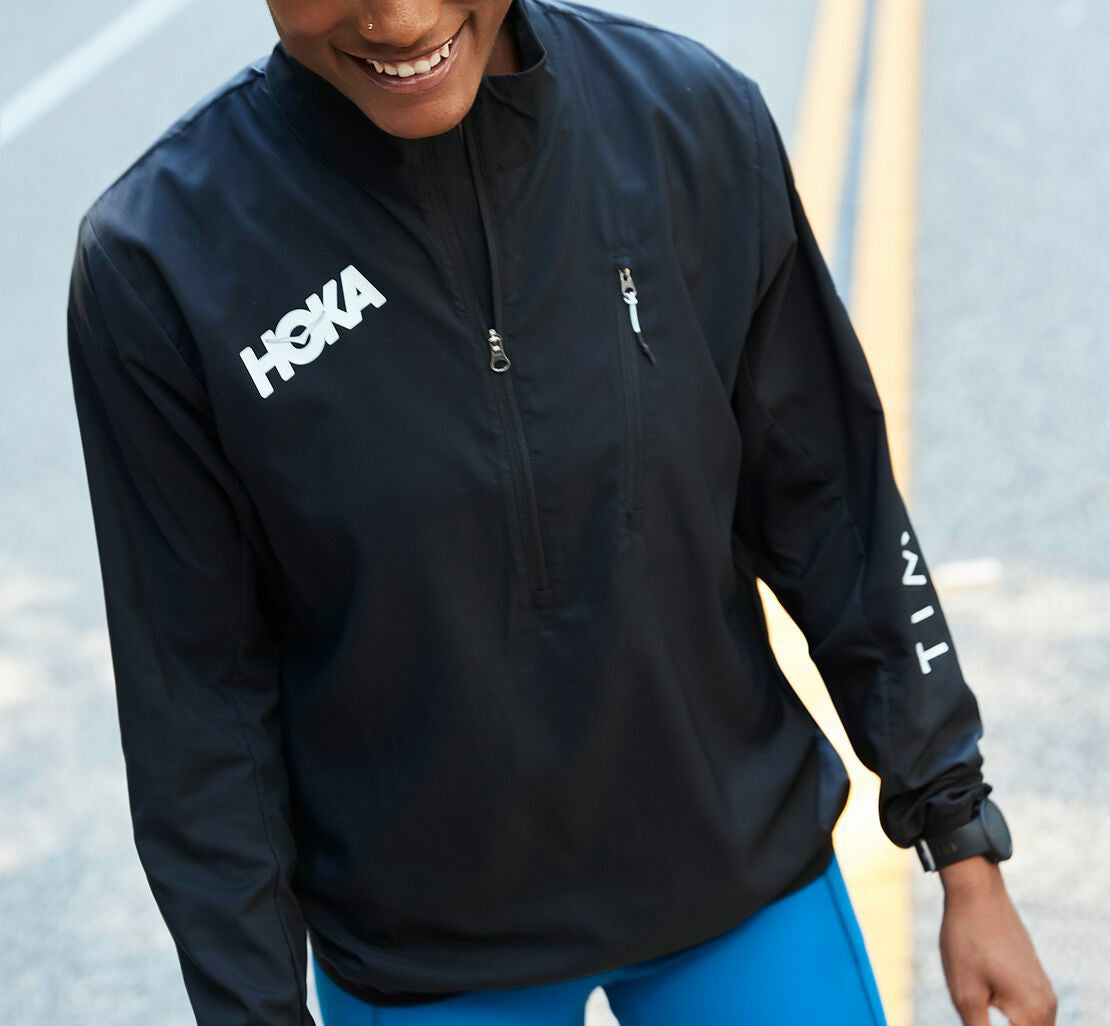 HOKA Black - Women's Wind-Resistant Jacket
