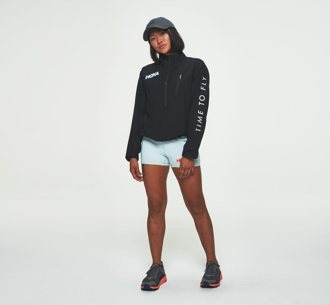HOKA Black - Women's Wind-Resistant Jacket