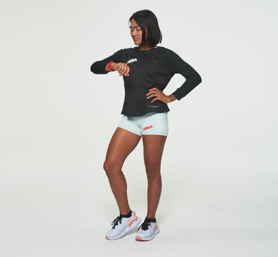 HOKA Black - Women's Performance 3/4 Sleeve