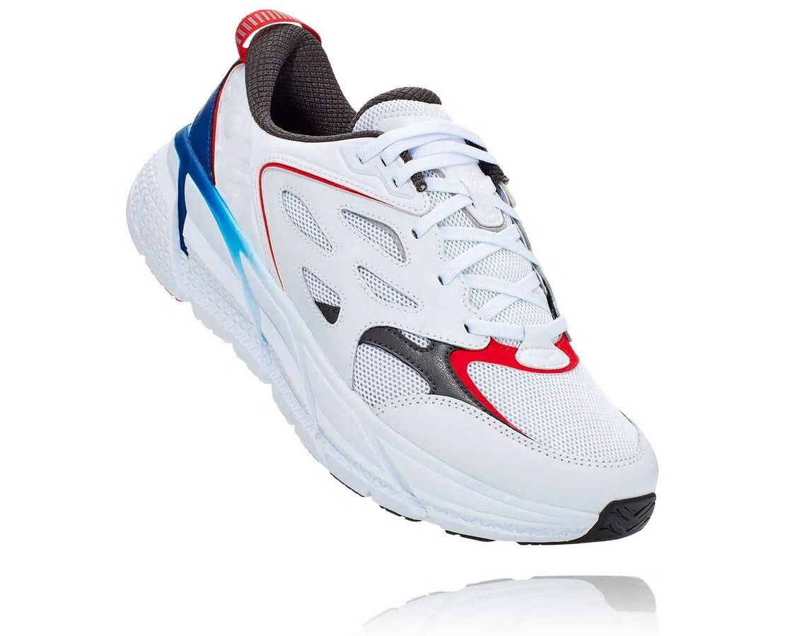 HOKA White / True Blue - All Gender Hoka X Opening Ceremony Clifton