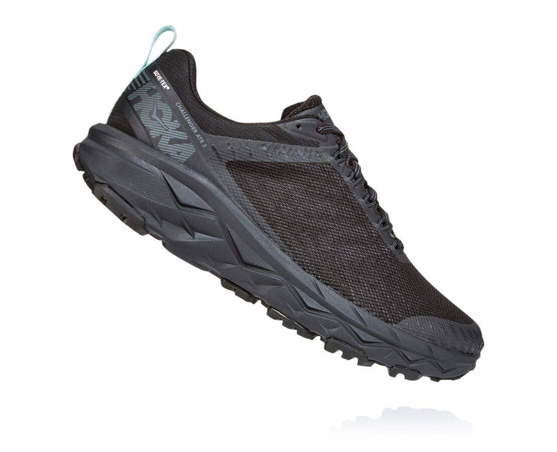 HOKA Black / Antigua Sand - Women's Challenger ATR 5 GORE-TEX