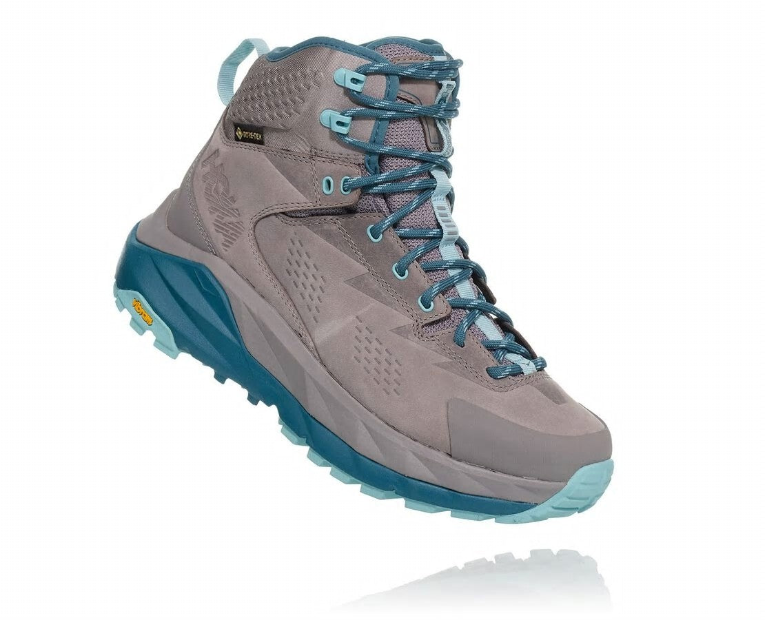 HOKA Frost Gray / Aqua Haze - Women's Kaha GORE-TEX