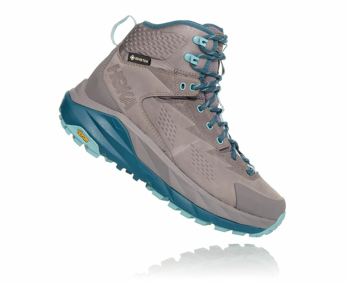 HOKA Frost Gray / Aqua Haze - Women's Kaha GORE-TEX