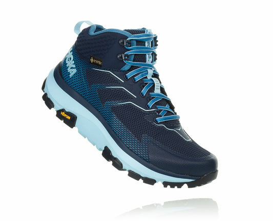 HOKA Black Iris / Aquamarine - Women's Toa GORE-TEX
