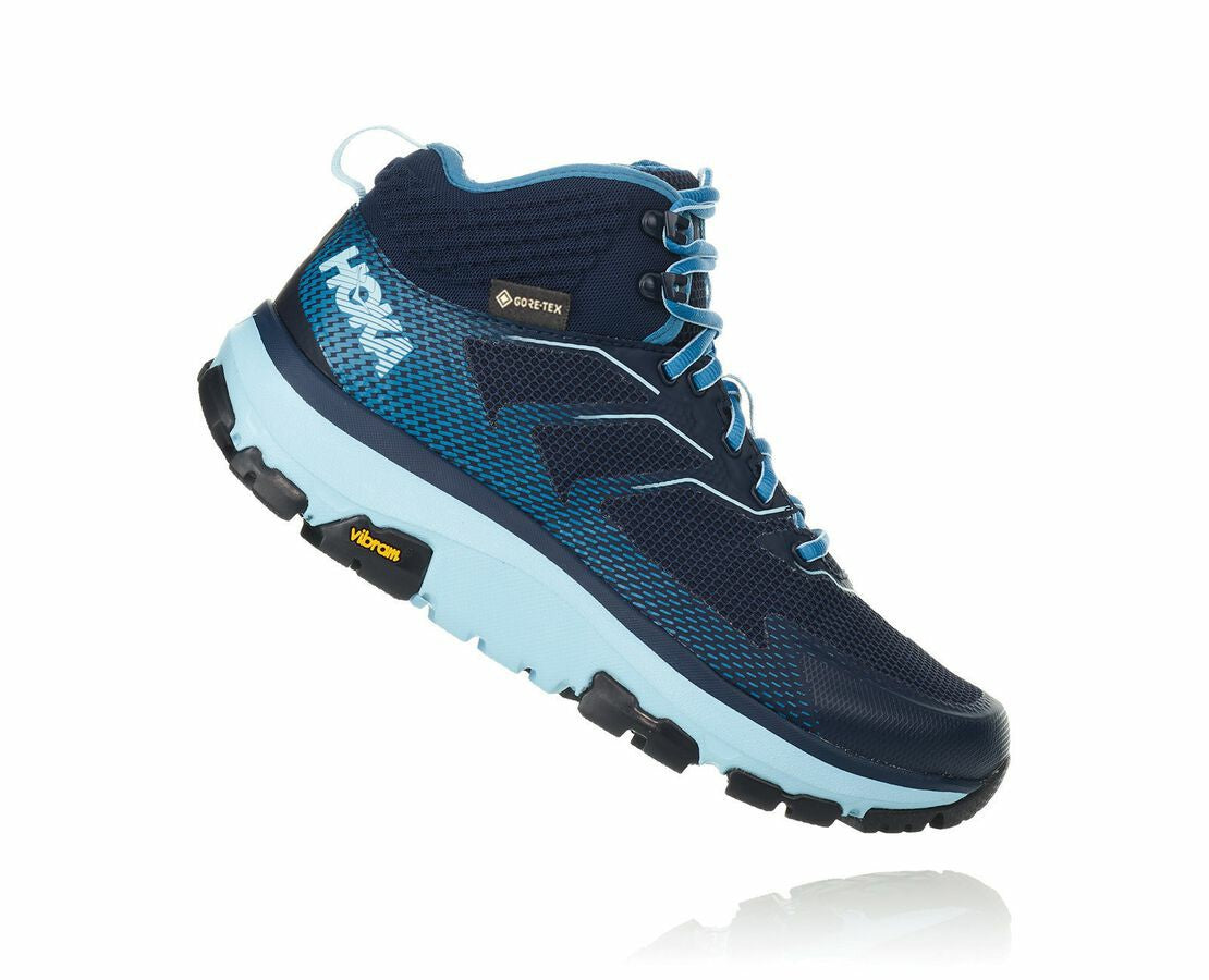 HOKA Black Iris / Aquamarine - Women's Toa GORE-TEX