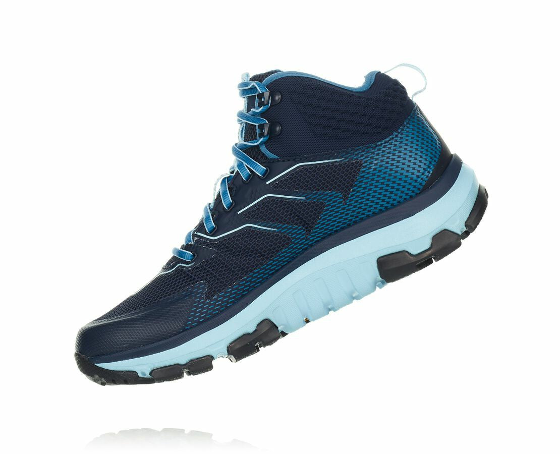 HOKA Black Iris / Aquamarine - Women's Toa GORE-TEX