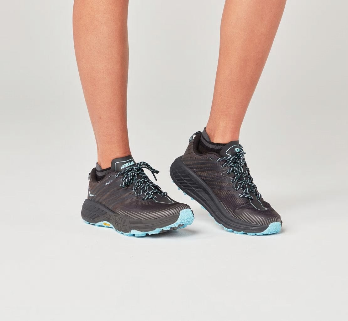 HOKA Black - All Gender Performance No-Show Sock