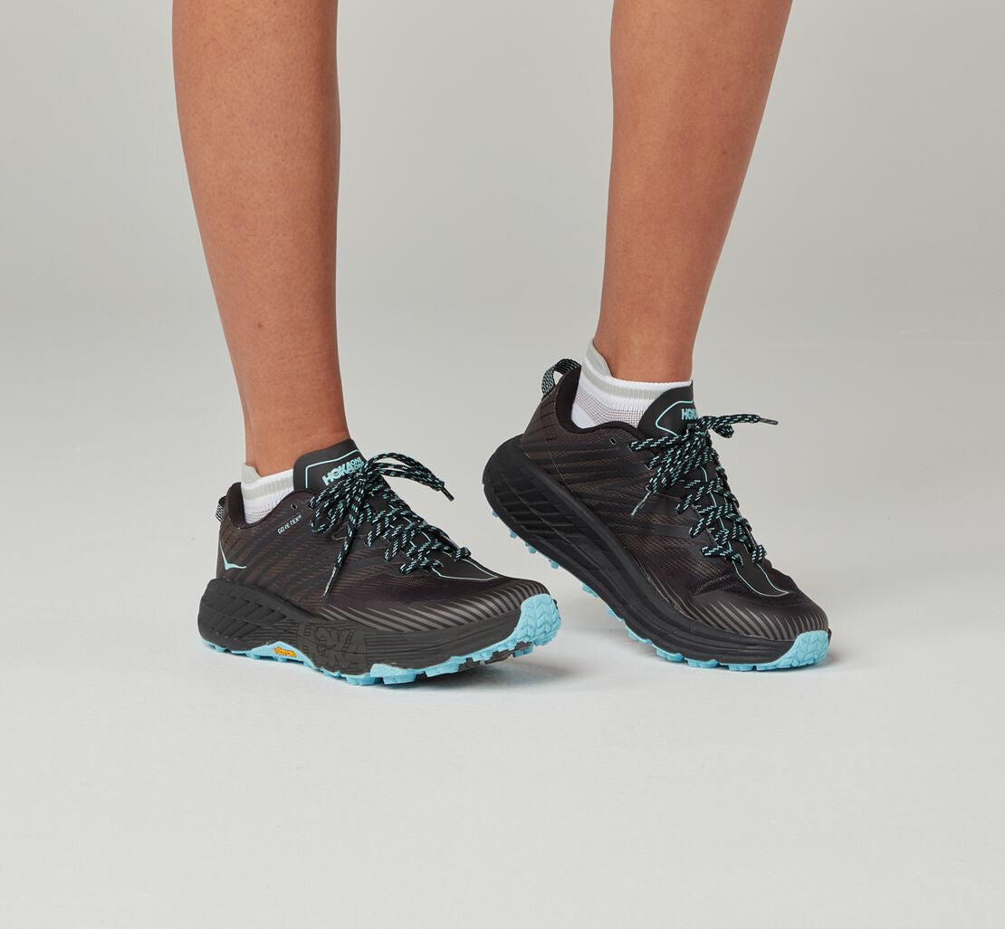 HOKA White - All Gender Performance No-Show Sock