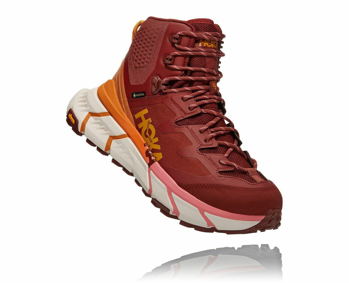 HOKA Cherry Mahogany / Strawberry Ice - Women's TenNine Hike GORE-TEX