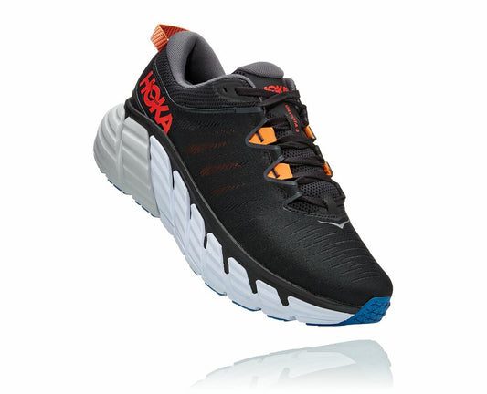 HOKA Black / Castlerock - Men's Gaviota 3