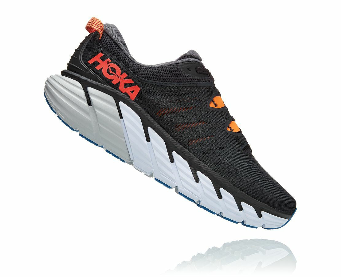 HOKA Black / Castlerock - Men's Gaviota 3