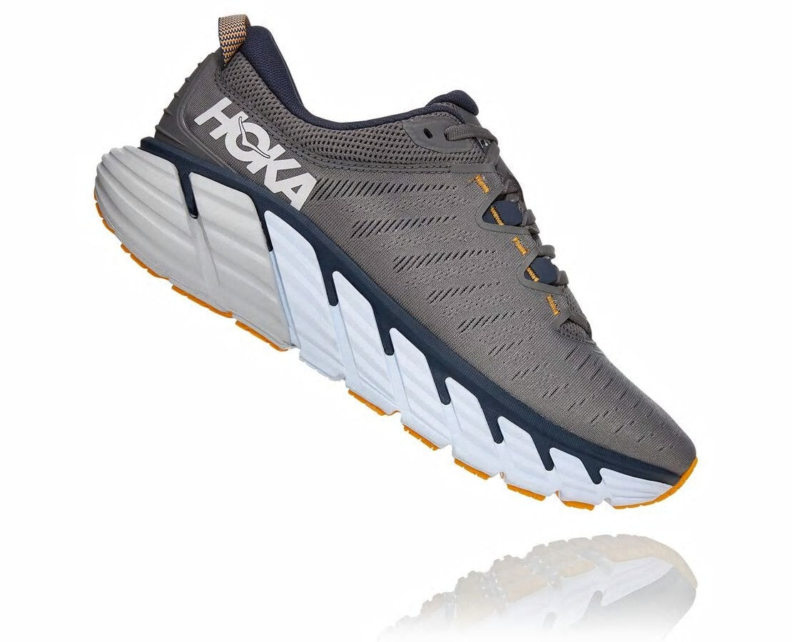 HOKA Charcoal Gray / Ombre Blue - Men's Gaviota 3