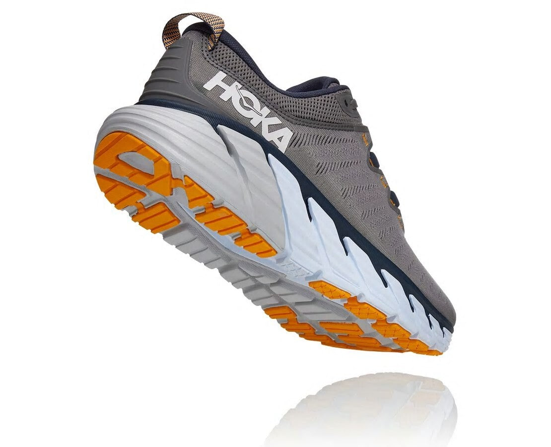 HOKA Charcoal Gray / Ombre Blue - Men's Gaviota 3