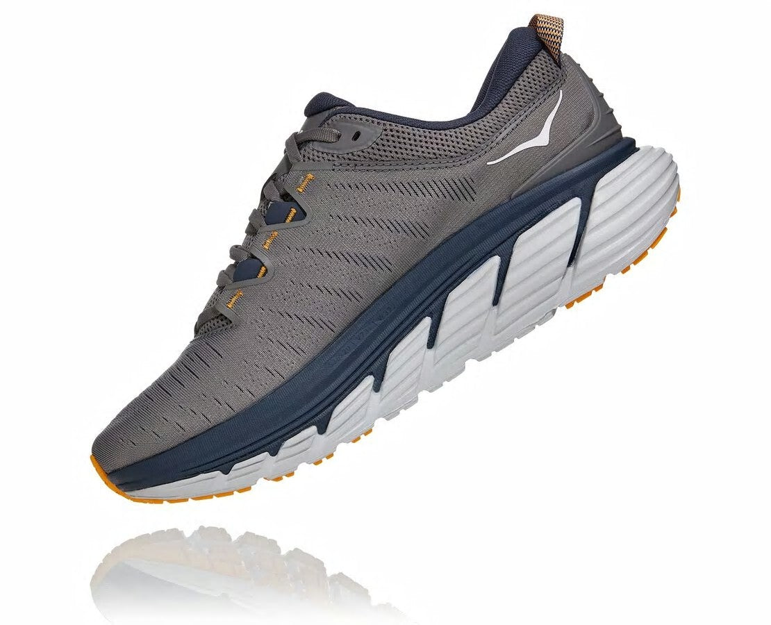 HOKA Charcoal Gray / Ombre Blue - Men's Gaviota 3