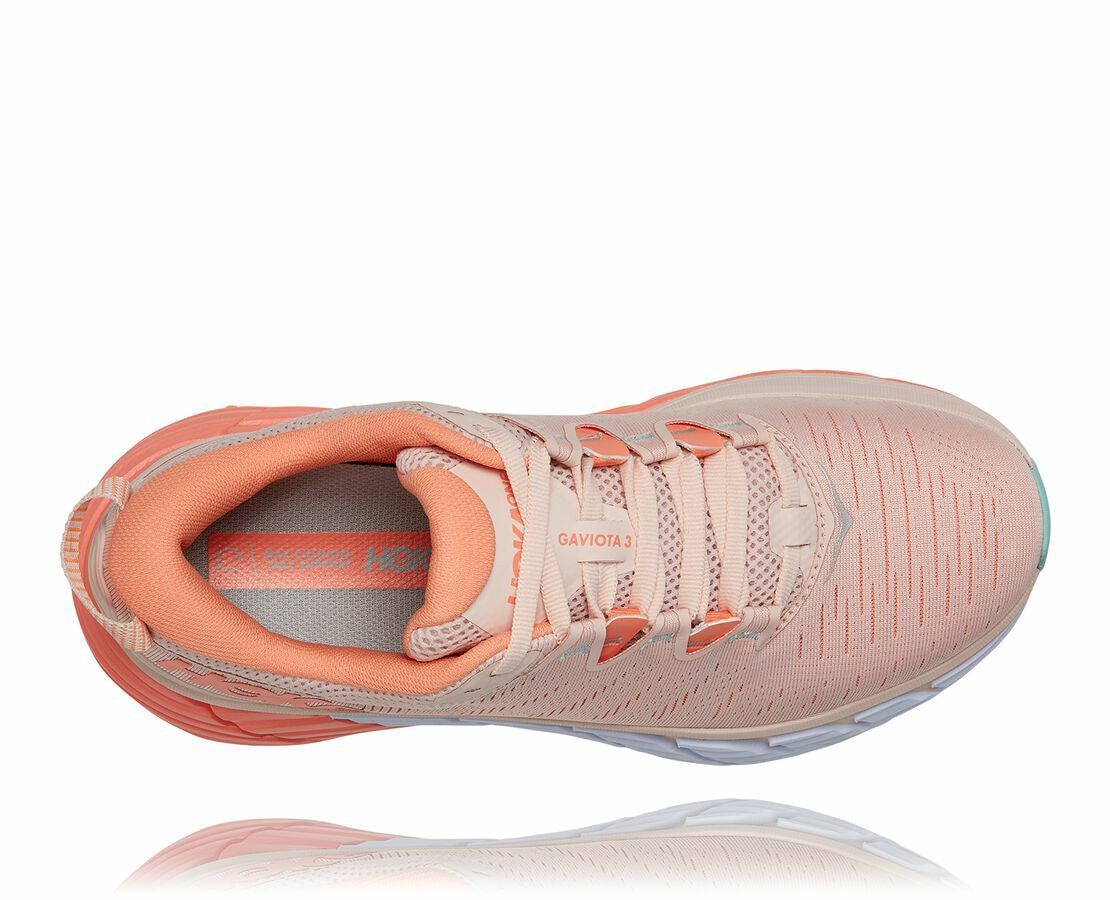 HOKA Silver Peony / Cantaloupe - Women's Gaviota 3