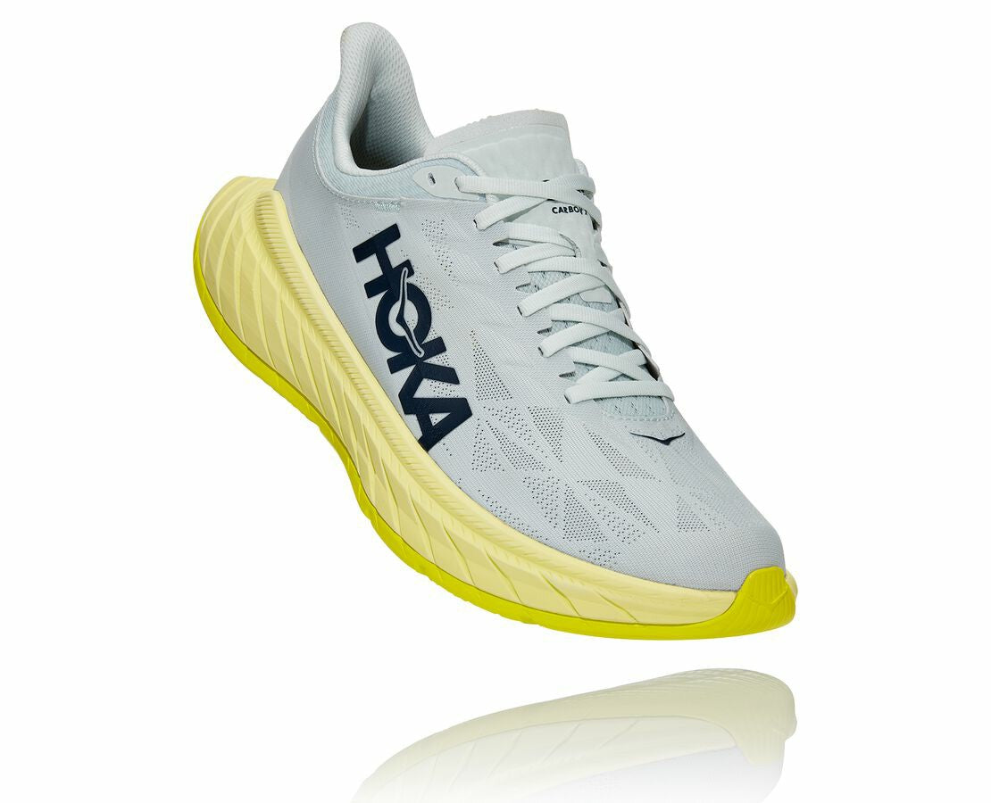 HOKA Blue Flower / Luminary Green - Men's Carbon X 2