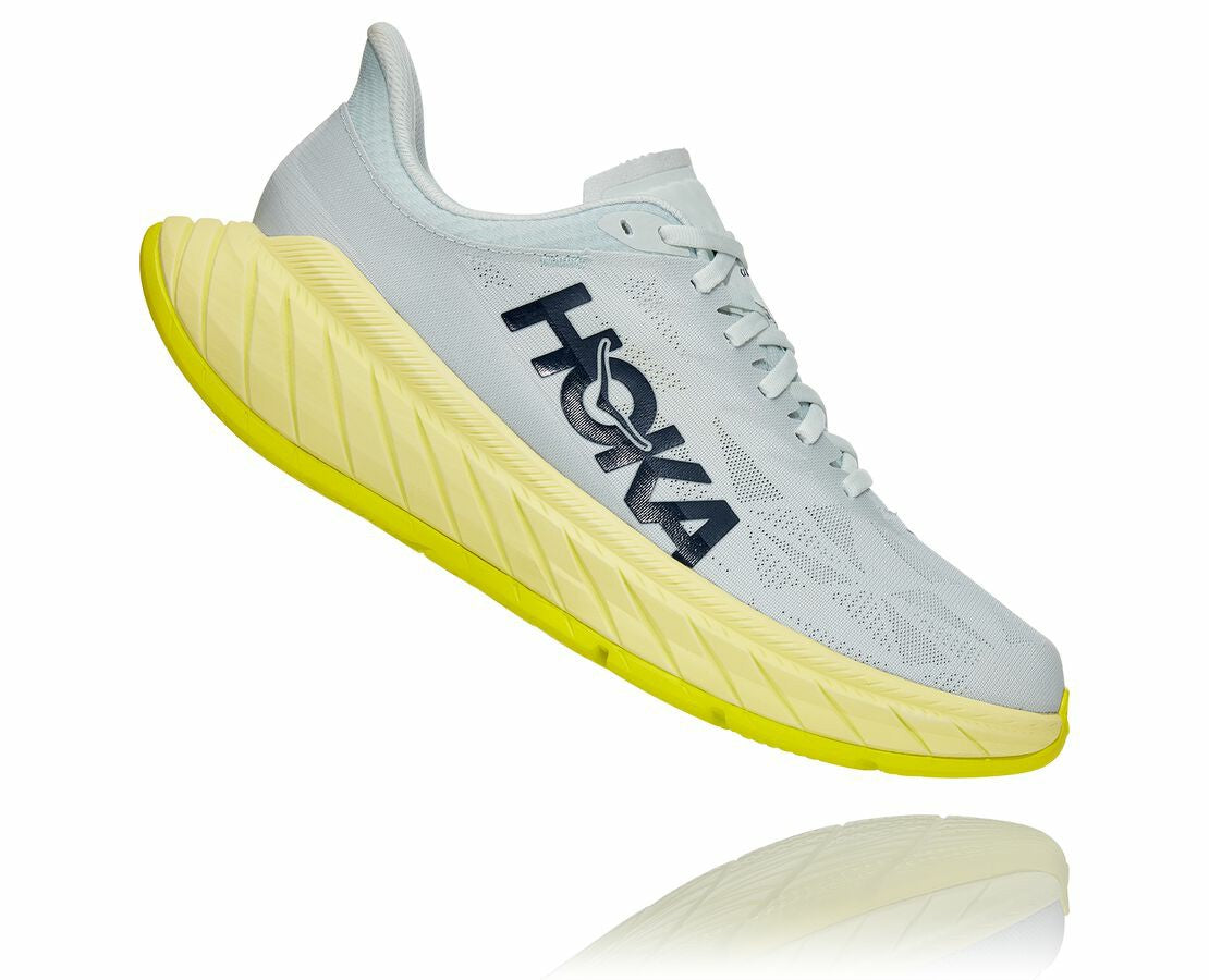 HOKA Blue Flower / Luminary Green - Men's Carbon X 2