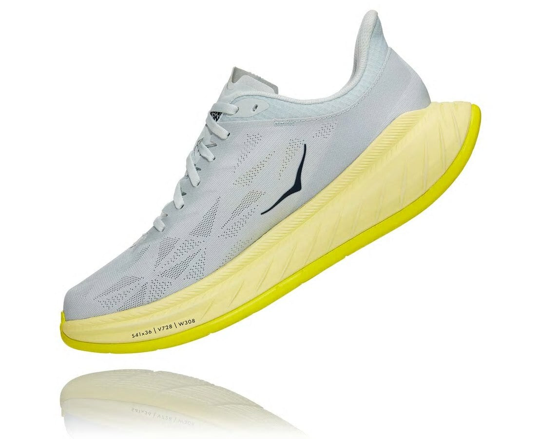 HOKA Blue Flower / Luminary Green - Men's Carbon X 2