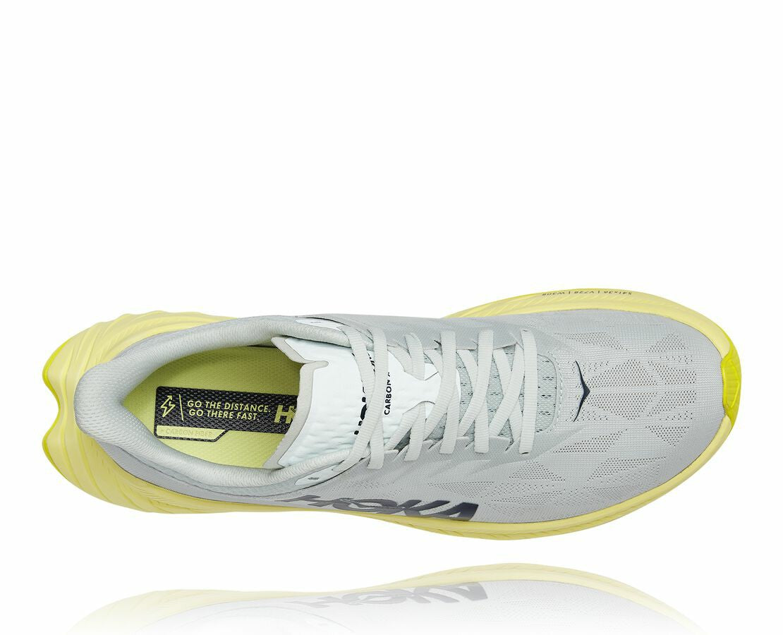 HOKA Blue Flower / Luminary Green - Men's Carbon X 2