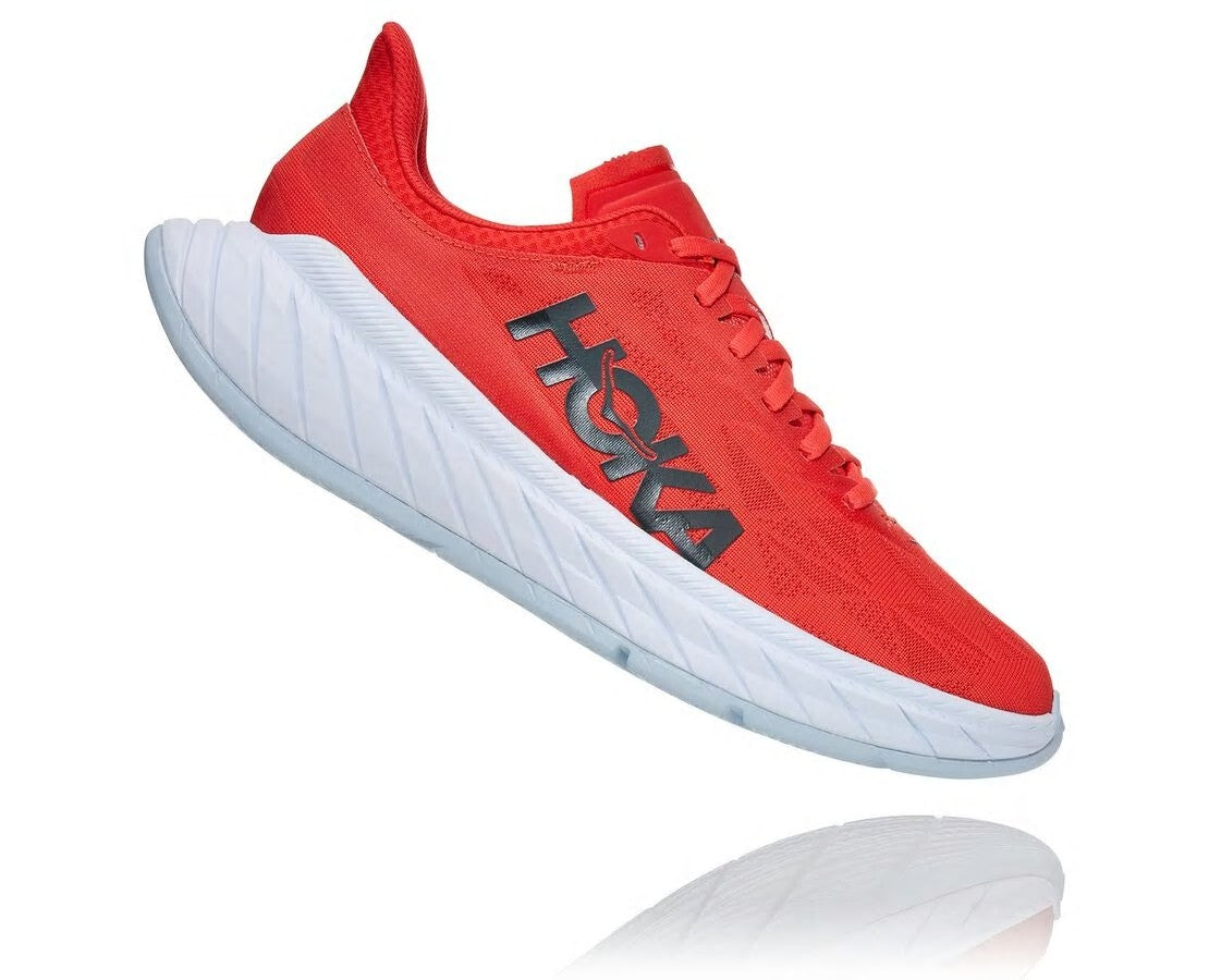 HOKA Fiesta / White - Men's Carbon X 2