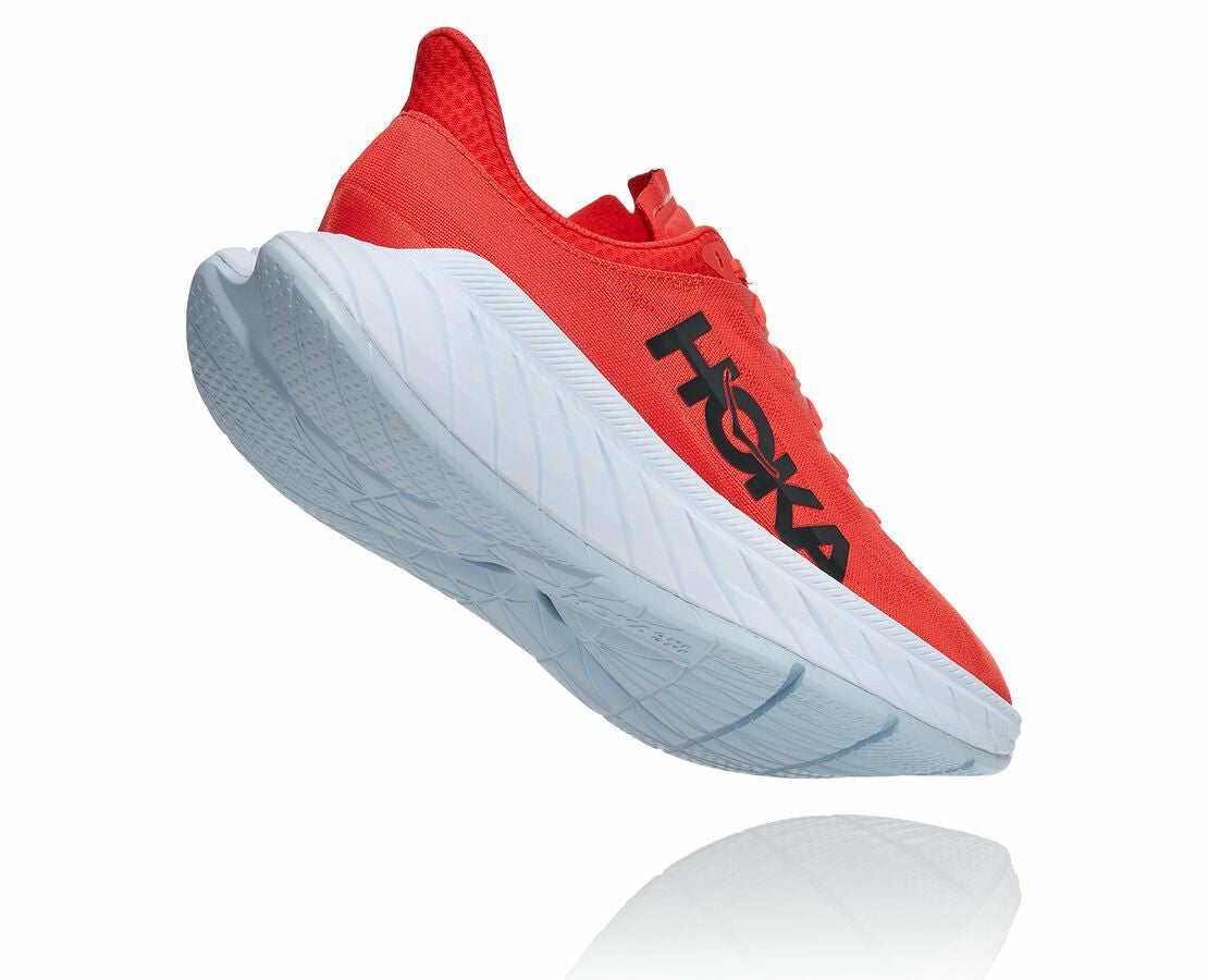 HOKA Fiesta / White - Men's Carbon X 2