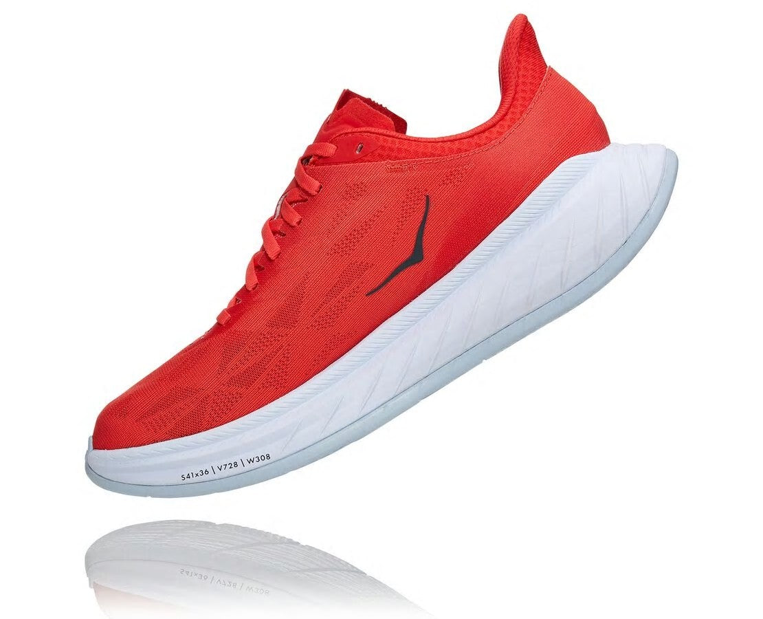 HOKA Fiesta / White - Men's Carbon X 2