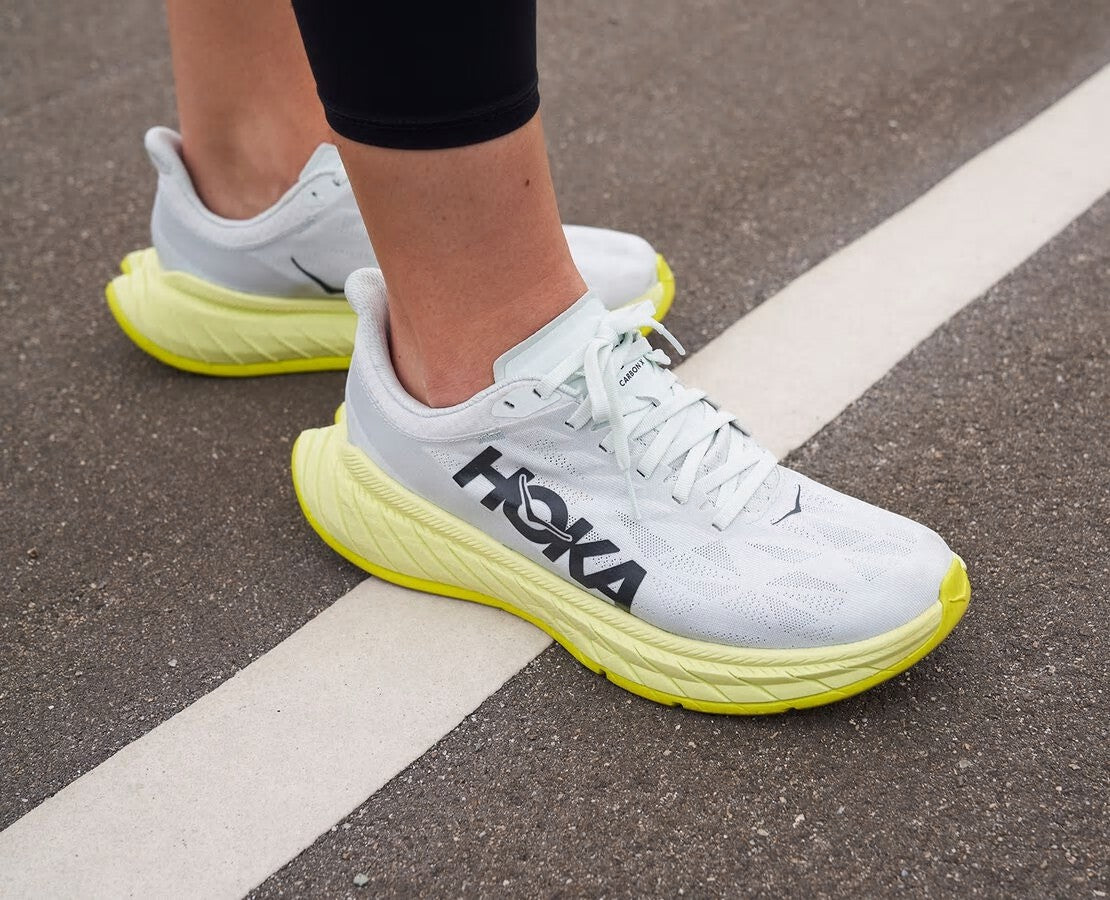 HOKA Blue Flower / Luminary Green - Women's Carbon X 2