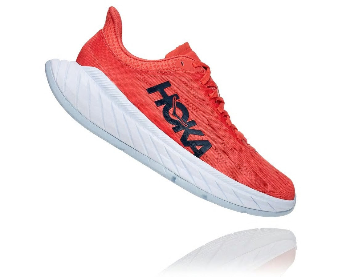 HOKA Hot Coral / Black Iris - Women's Carbon X 2