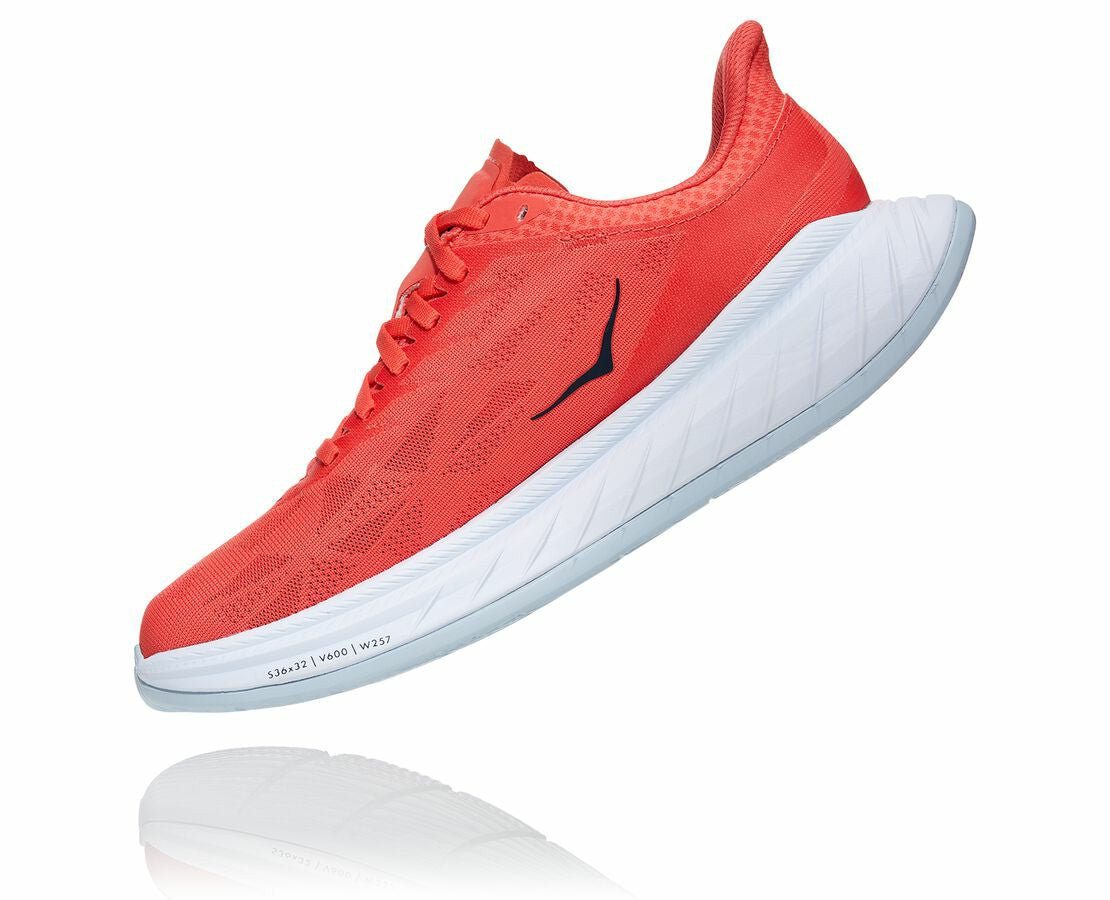 HOKA Hot Coral / Black Iris - Women's Carbon X 2