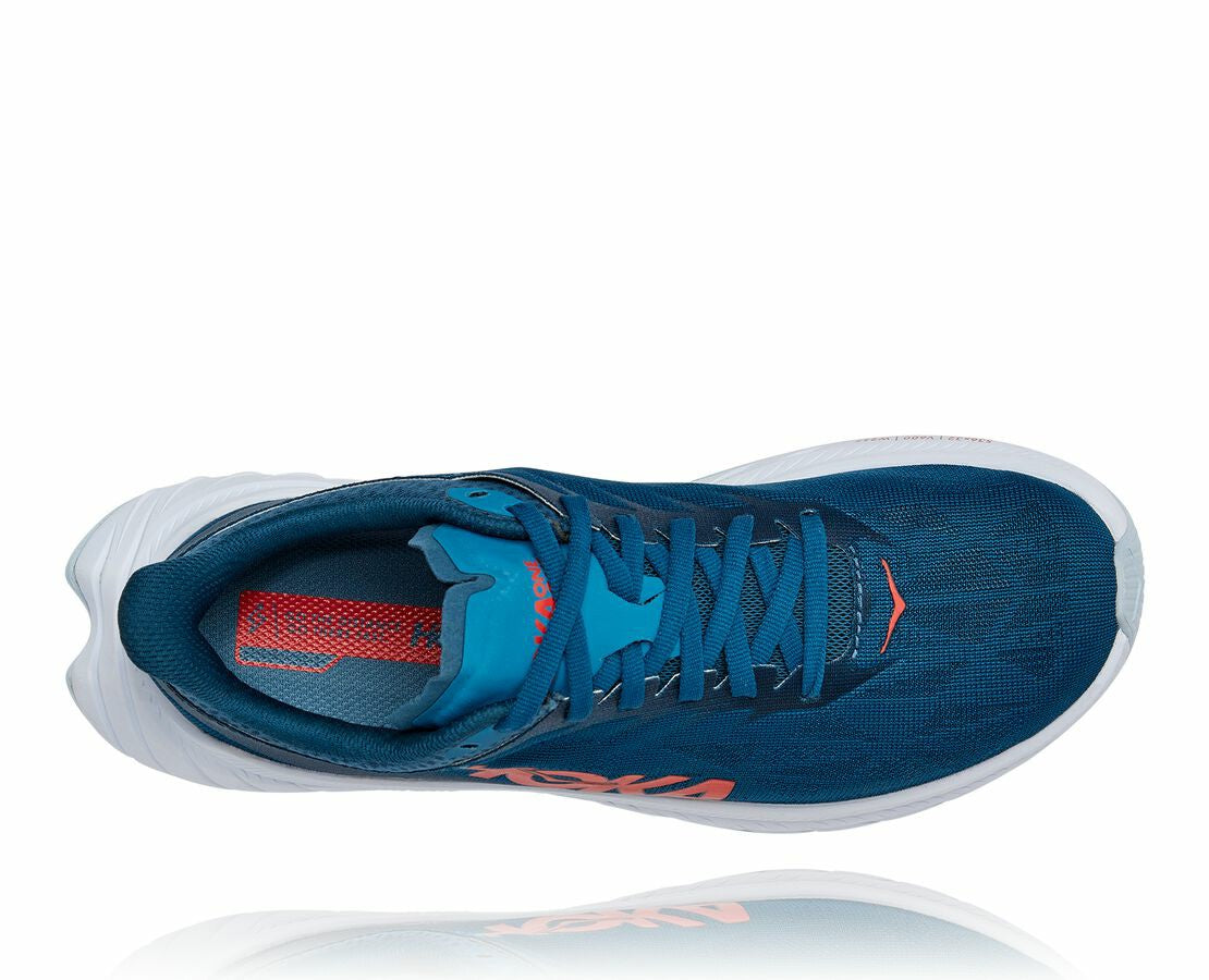 HOKA Moroccan Blue / Hot Coral - Women's Carbon X 2